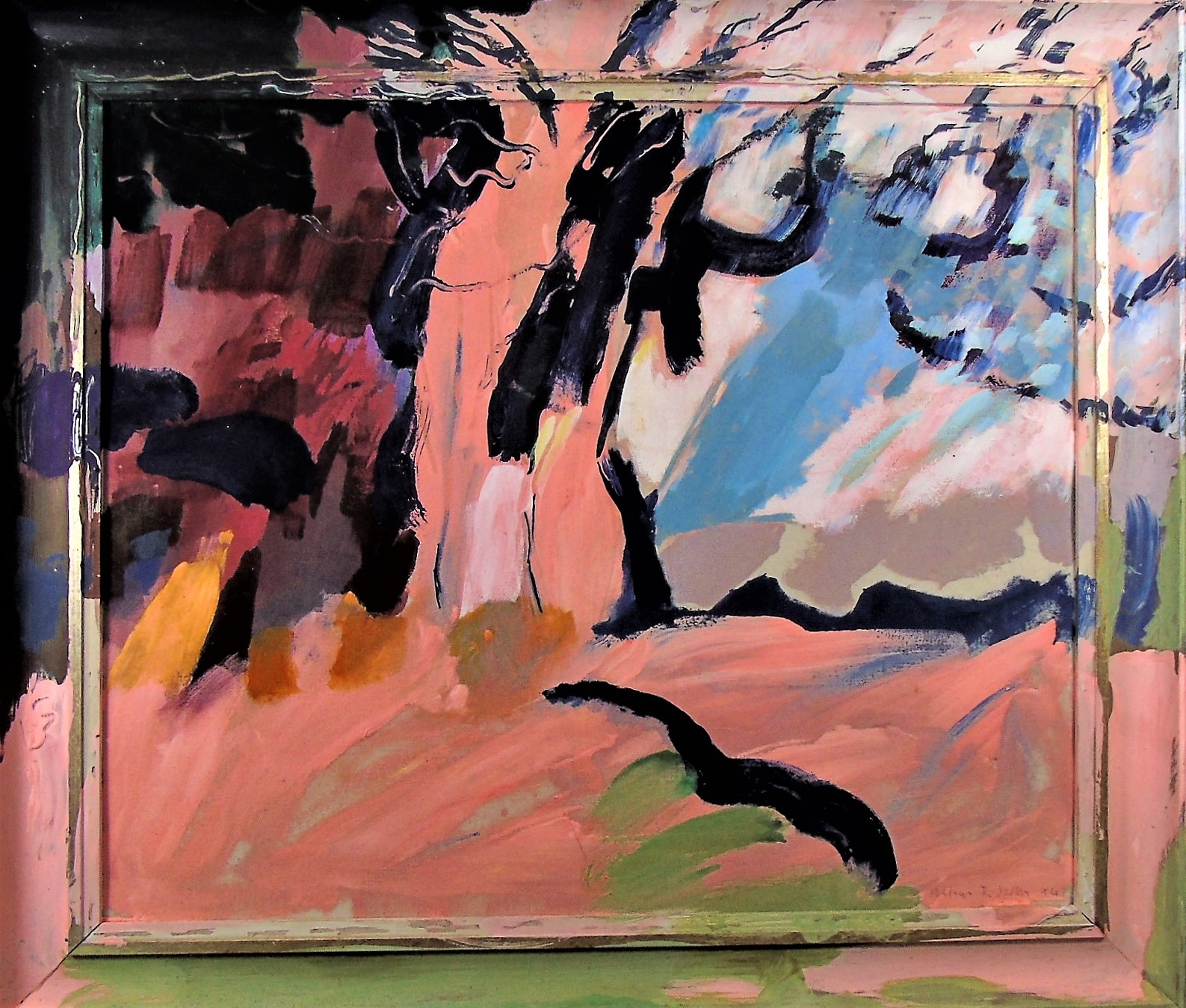 THE EDGE OF COPSE, NOT TO BE FRAMED