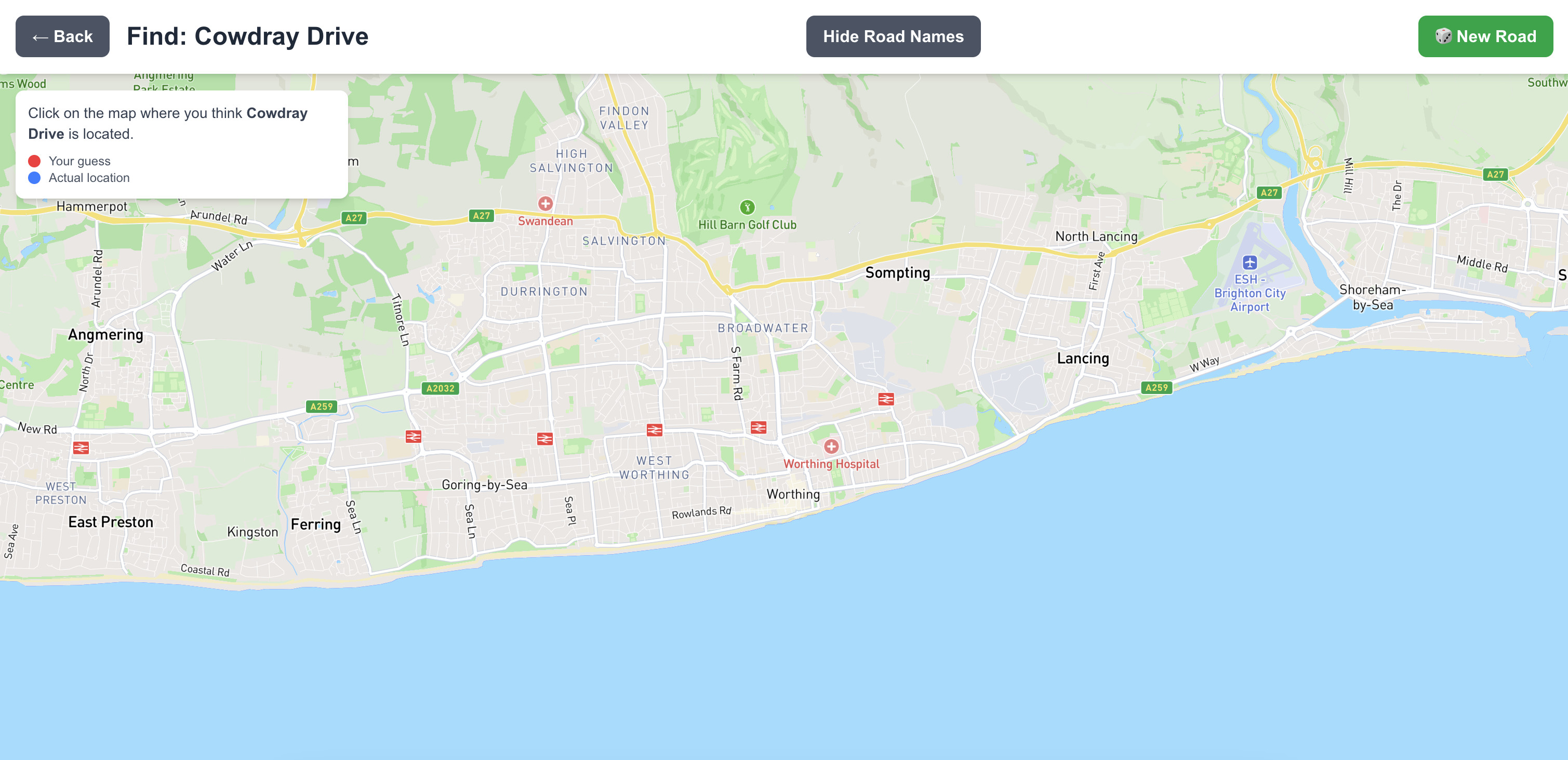 Worthing Roads