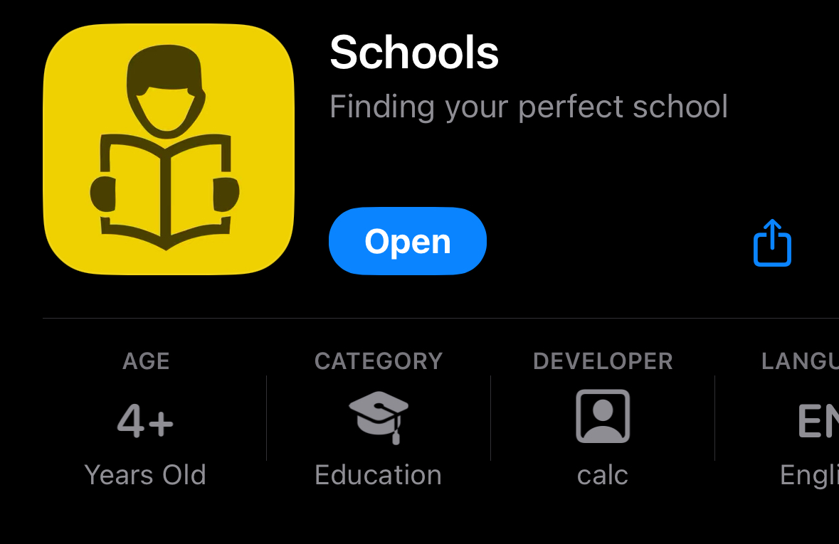 Schools (iOS)